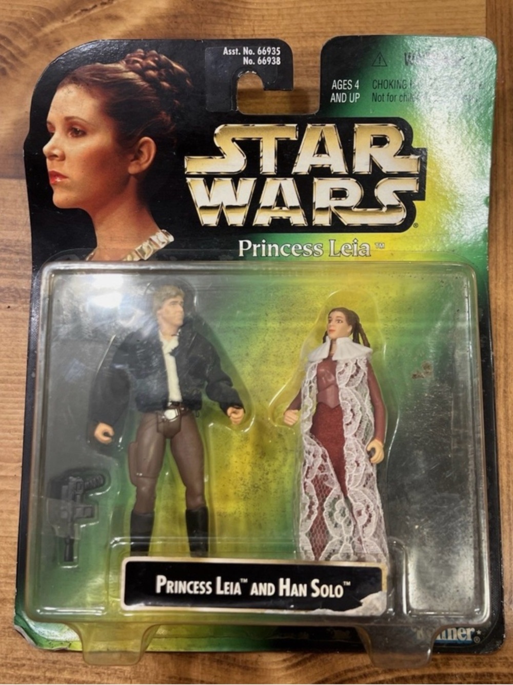Kenner Star Wars Princess Leia Collection Princess Leia and Han Solo Action...